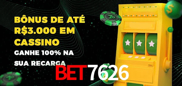 BET7626 melhor bônus de depósito